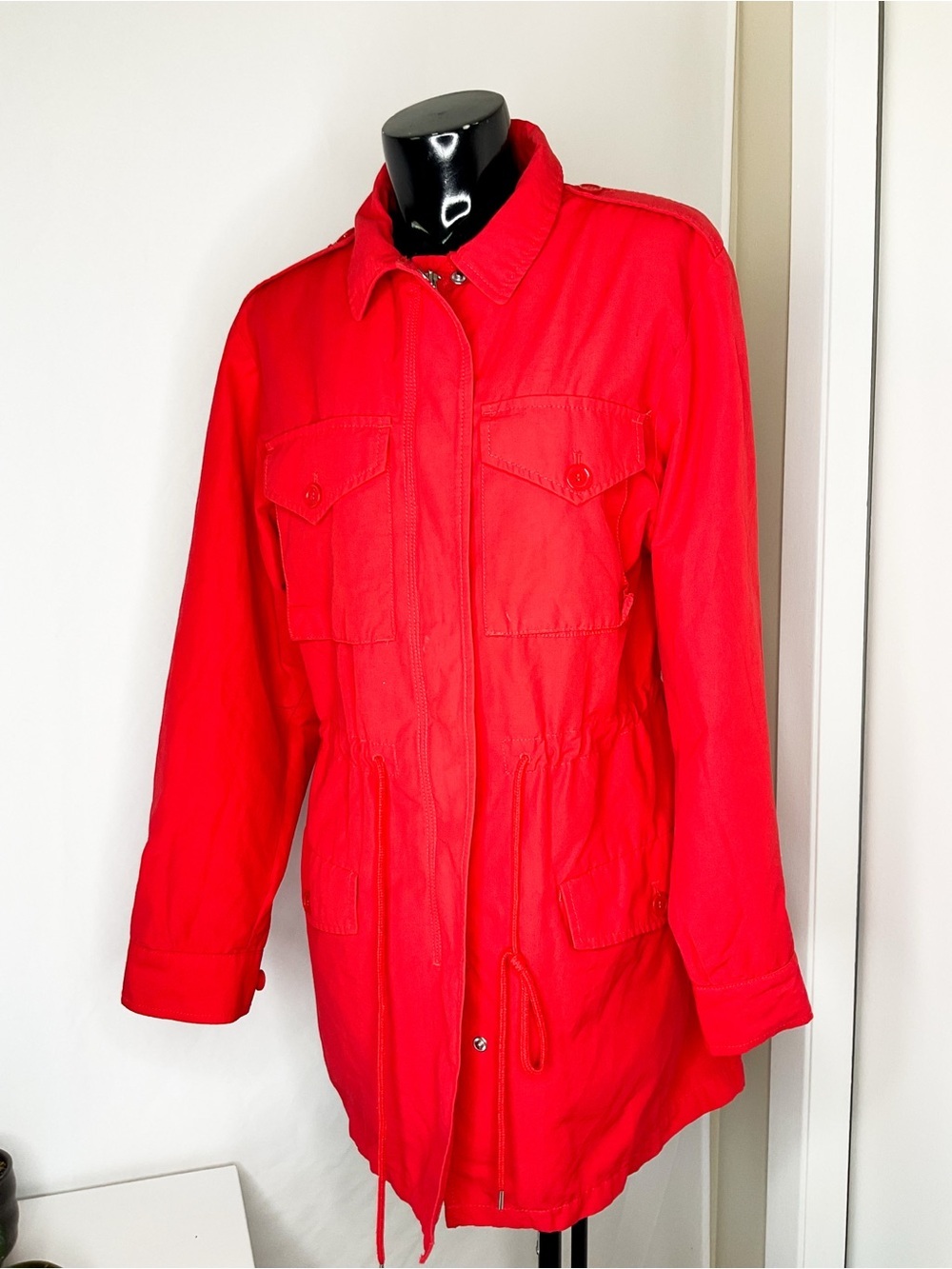 MARC JACOBS Classic Red Women's Utility Jacket